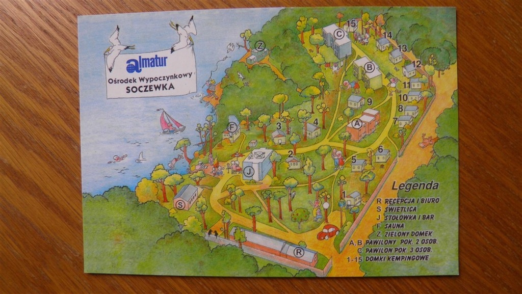 SOCZEWKA - OŚRODEK WYPOCZYNKOWY ALMATUR - MAPKA