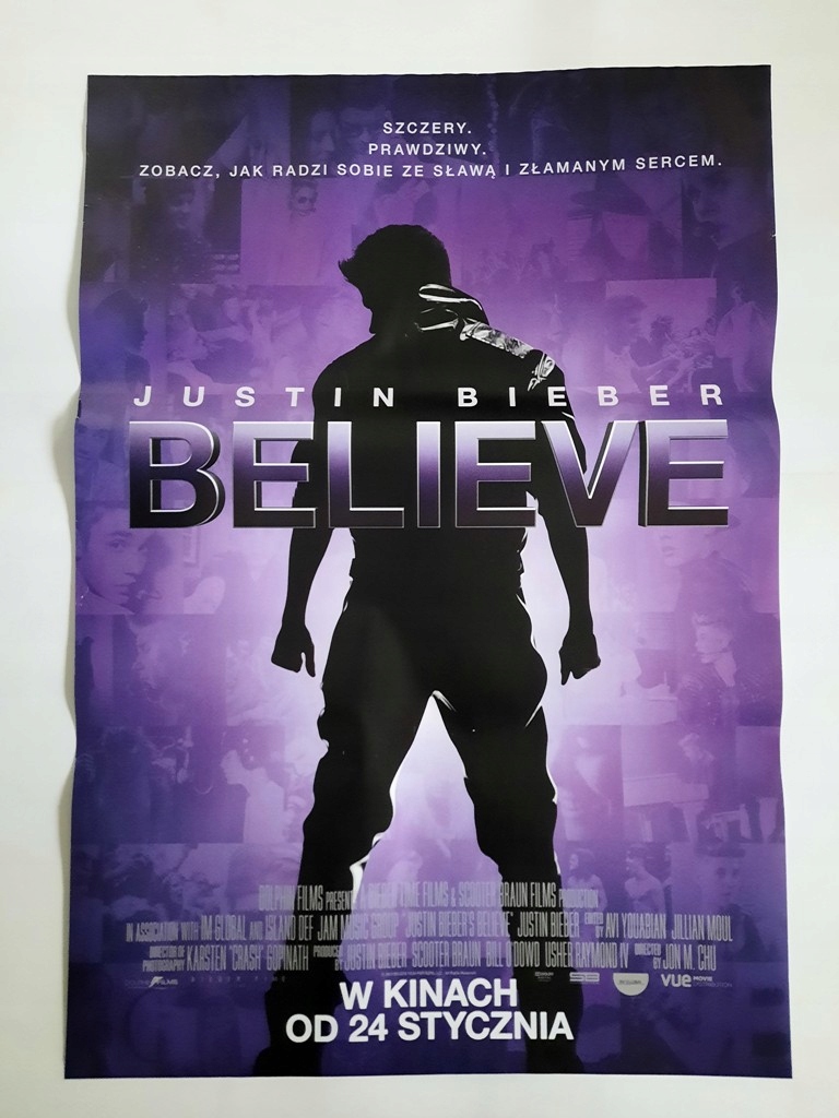 Plakaty-Justin Bieber Believe,Królowie nocy,Nerve