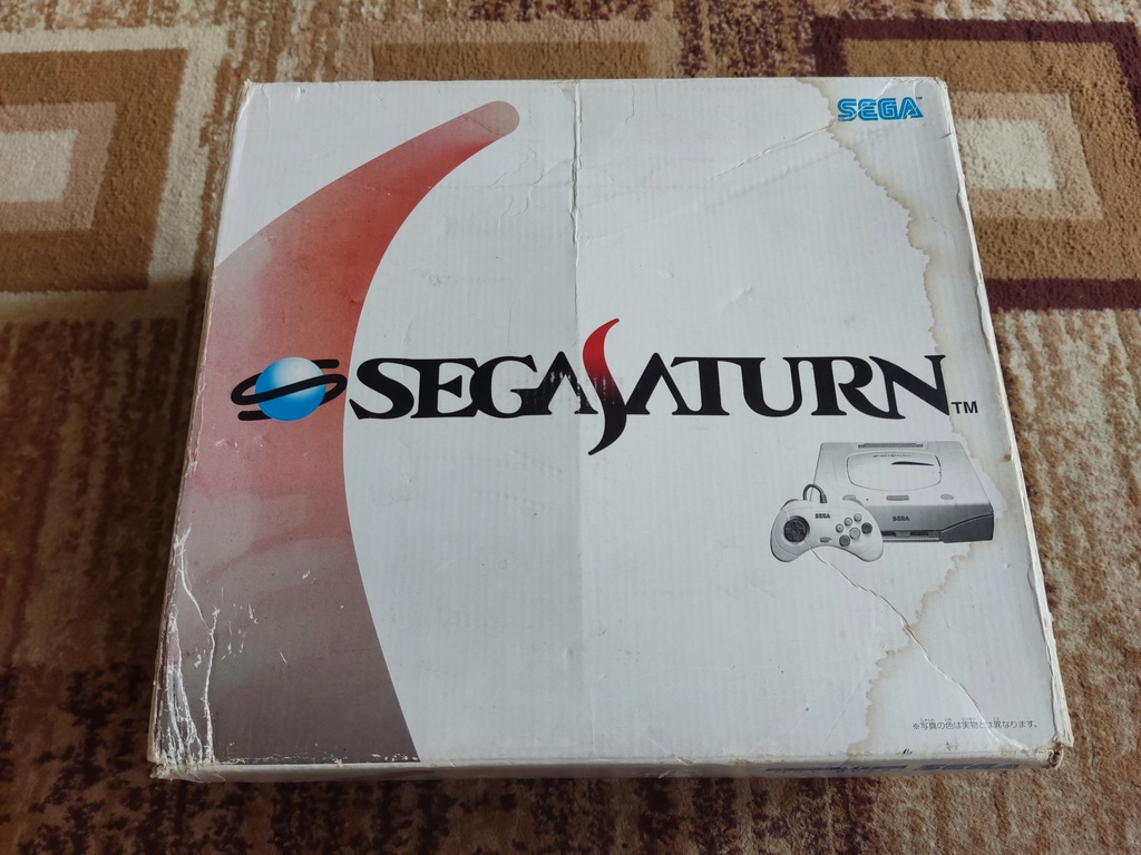 Konsola Sega Saturn+box+pad