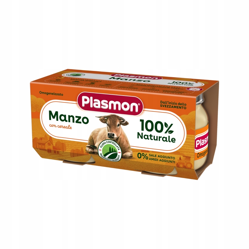 PLASMON Mięso wołowe 2x80 g