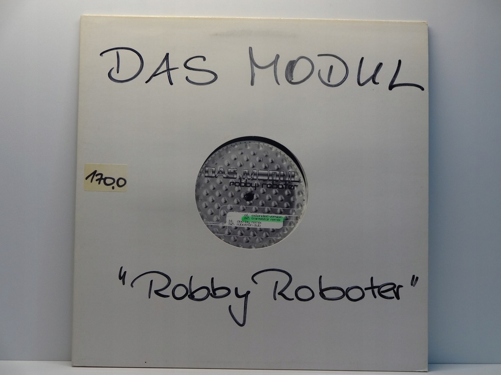 af overvælde sendt Das Modul - Robby Roboter MAXI Vinyl - 7855968151 - oficjalne archiwum  Allegro