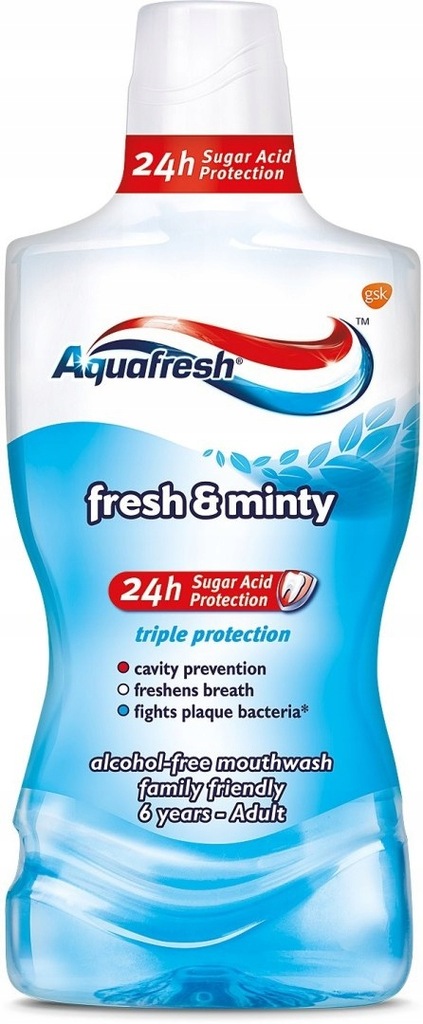 Aquafresh Płyn do ust Triple Protection Extra