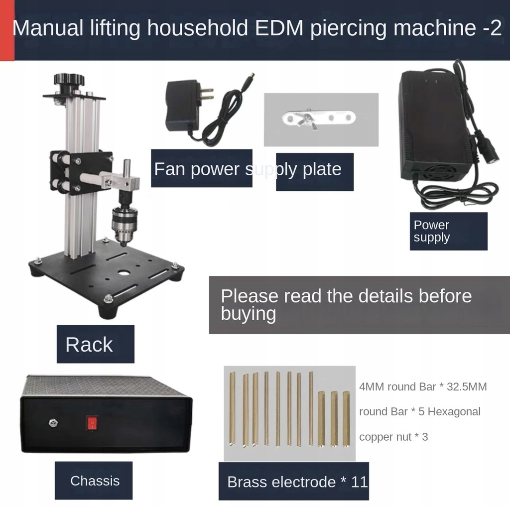 220V Small and Convenient EDM Machine Take Off