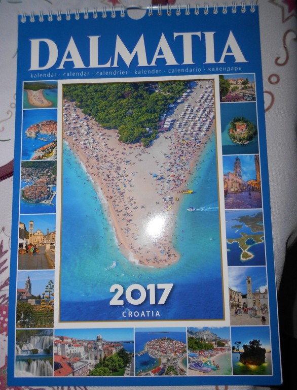 Nowy kalendarz 2017 z Chorwacji
