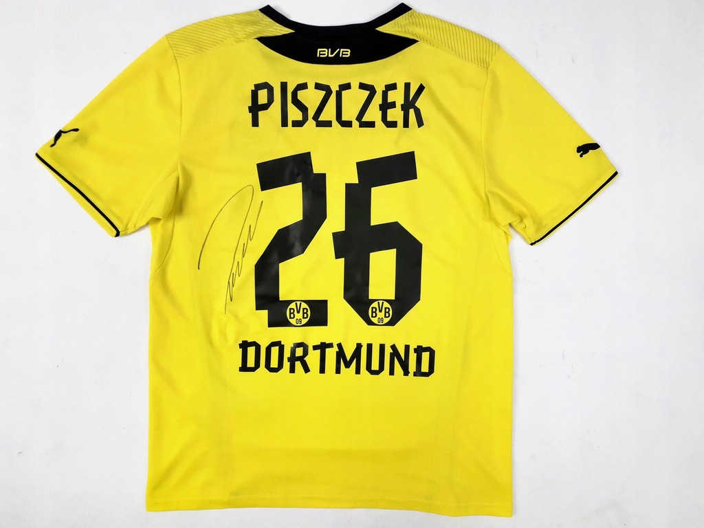 Piszczek - Borussia - koszulka z autografem (zag)