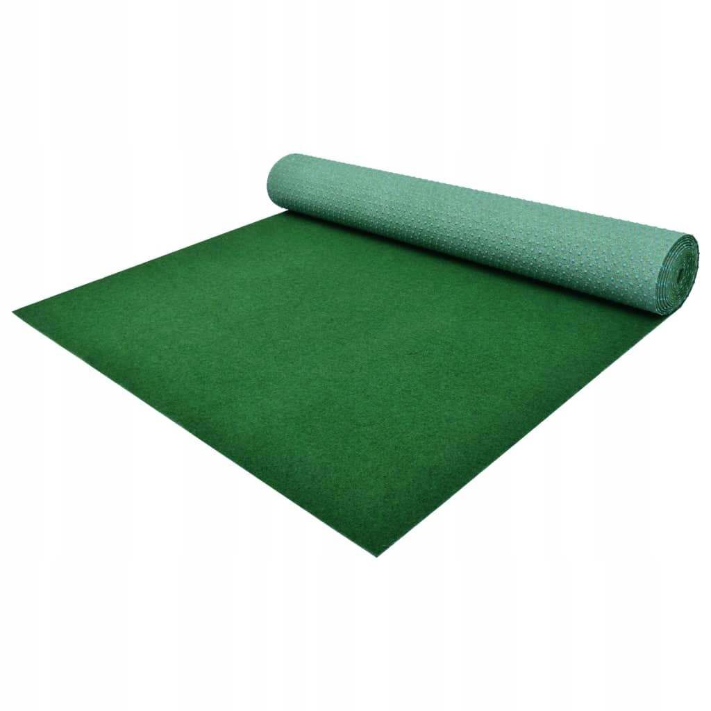 Sztuczna trawa, spód z wypustkami, PP, 5x1 m, ziel