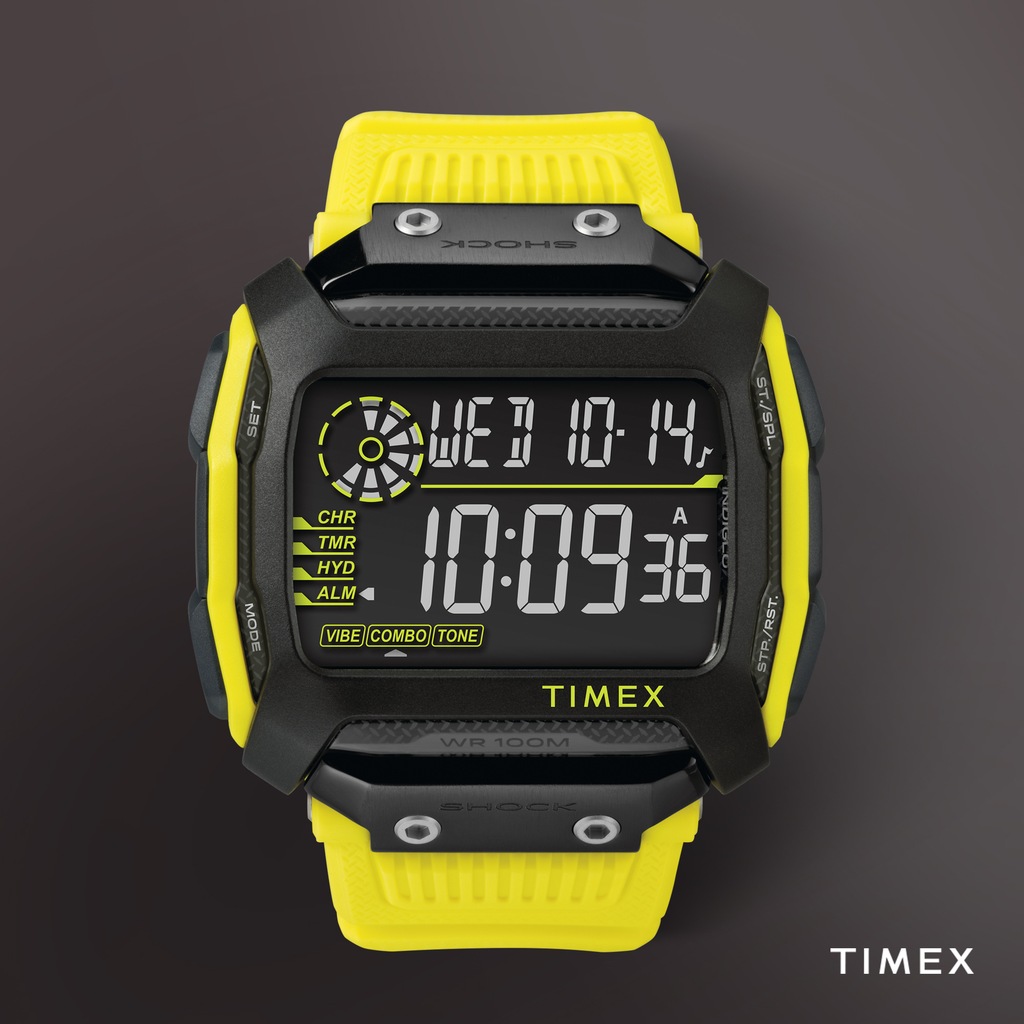 Zegarek Timex COMMAND SHOCK RESIST TW5M185 ZÓŁTY 7928330761