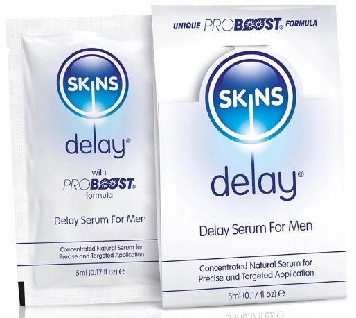 SKINS Delay serum opóźniające wytrysk DŁUŻEJ 5ml