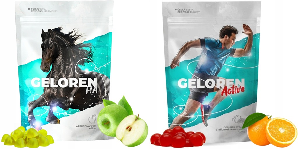 Geloren (Horse HA jabłkowy + Active pomarańczowy) jM2p53b