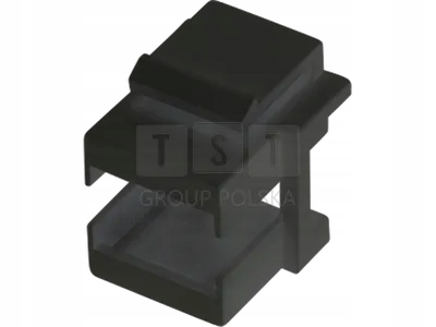 MKA-SC-C Adapter keystone na SC simplex/LC duplex, czarny