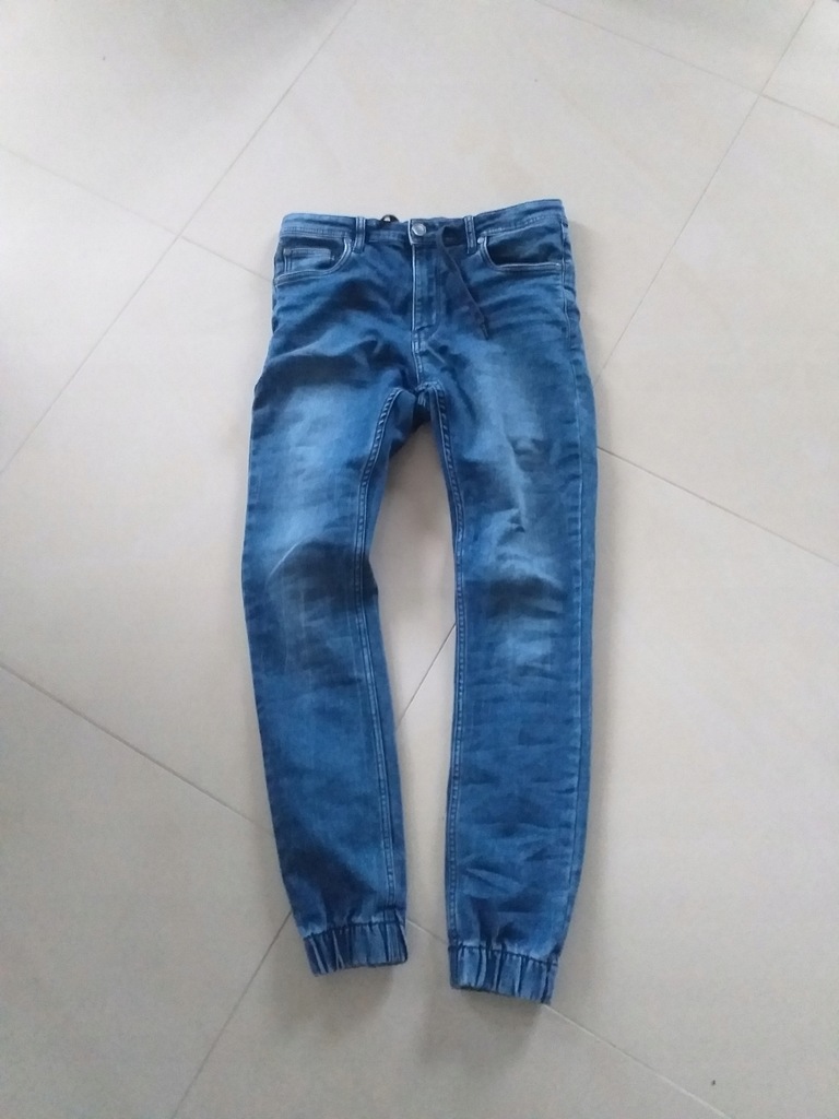 SPODNIE JEANS JOGGER FISHBONE 29