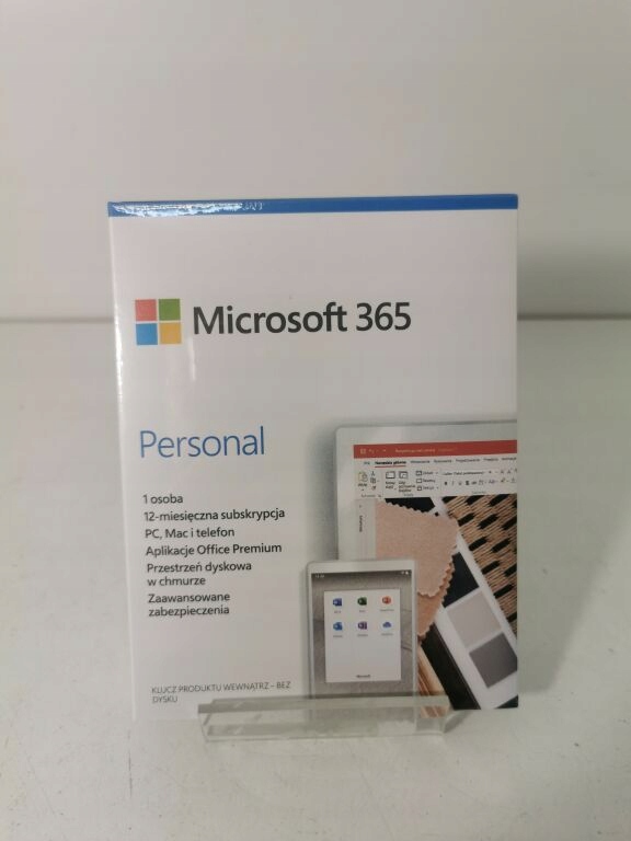 MICROSOFT 365 PERSONAL POLISH EUROZONE SUBSCR 1YR