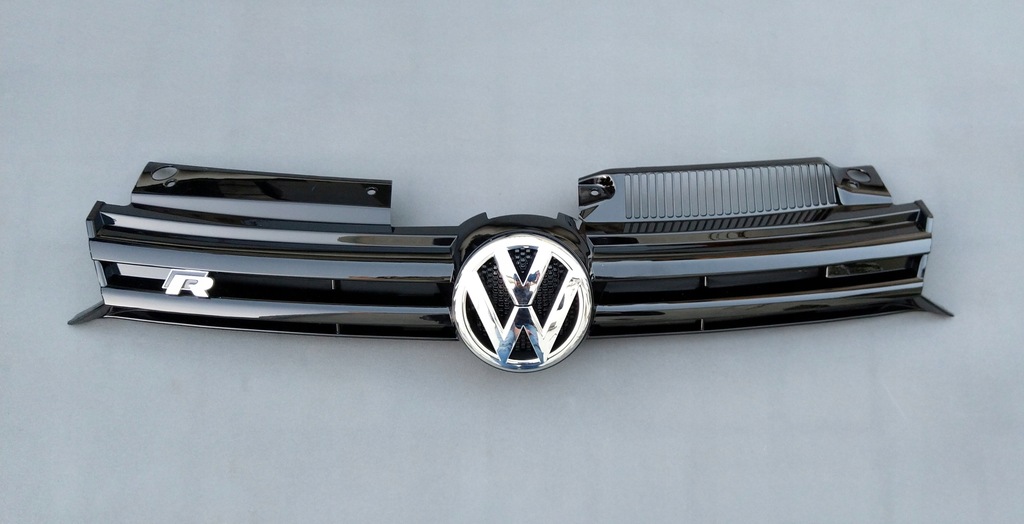 NOWY GRILL ATRAPA ZE ZNACZKIEM VW GOLF 6 VI R LINE