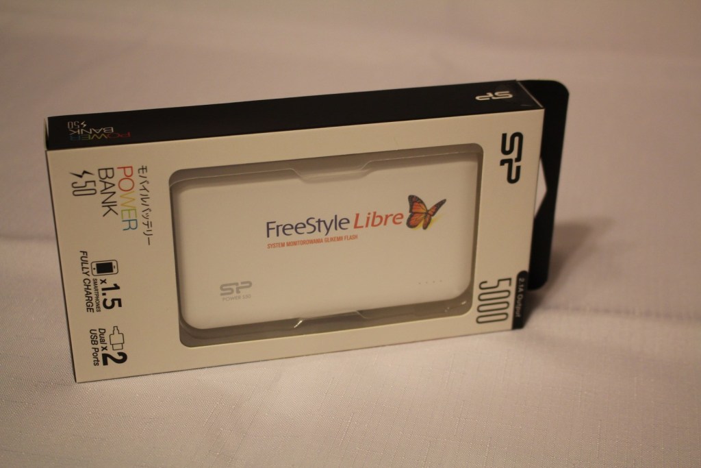 PowerBank 5000 mAh z logo FreeStyle Libre