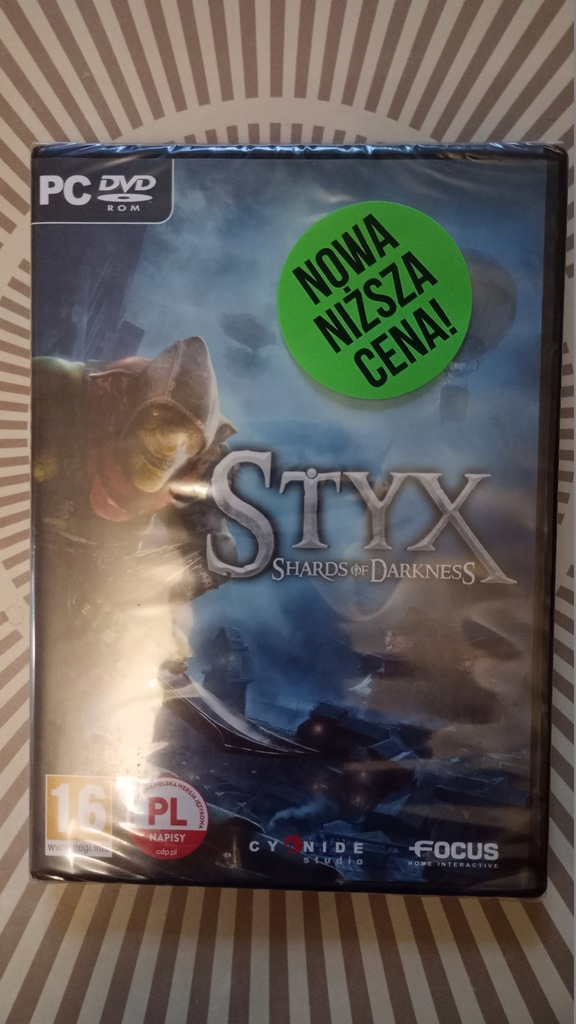 STYX SHARDS OF DARKNESS NA PC ! FOLIA !
