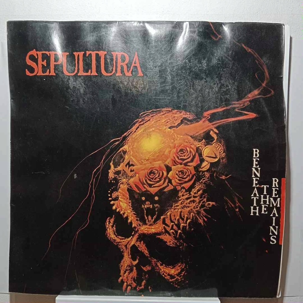 Купить Sepultura - Beneath The Remains (LP) [EX] [OUTLET]: отзывы, фото, характеристики в интерне-магазине Aredi.ru