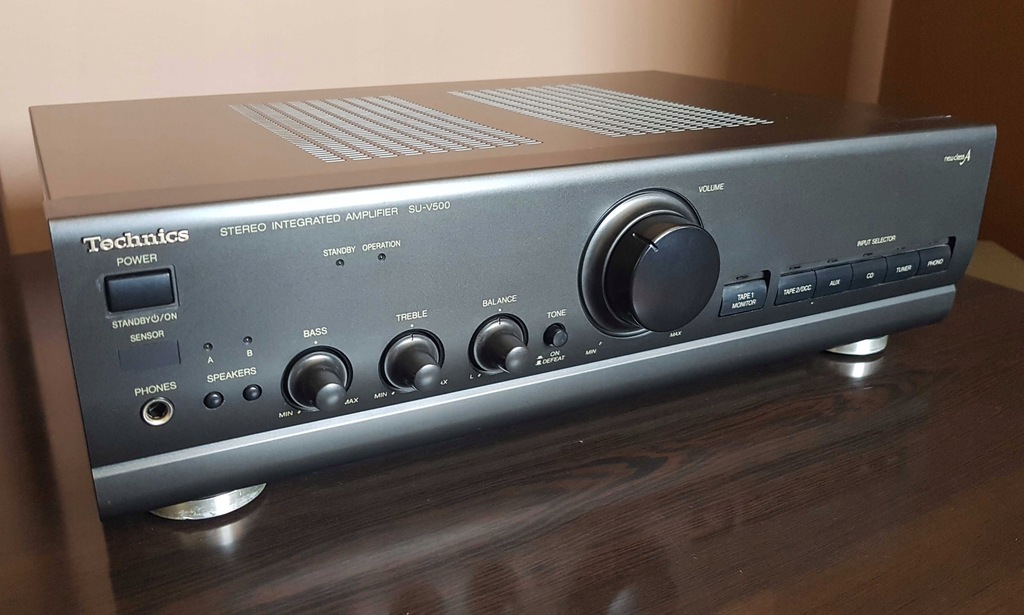 WZMACNIACZ TECHNICS SU-V500 z prywatnej kolekcji