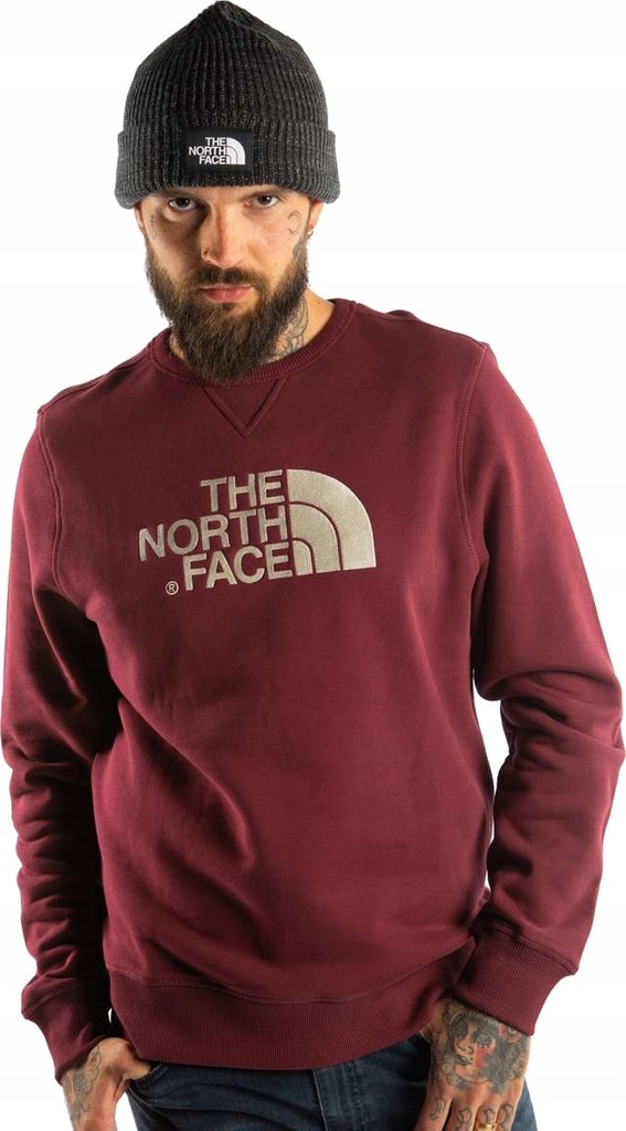 THE NORTH FACE DREW PEAK CREW HBM _S_ Męskie Bluza