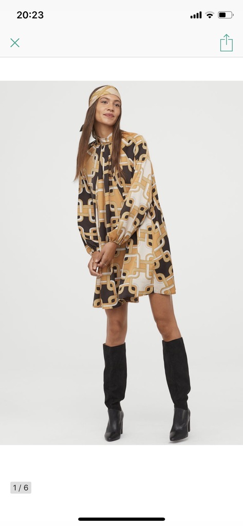 H&M SUKIENKA SUKNIA TUNIKA 36 RICHARD ALLAN