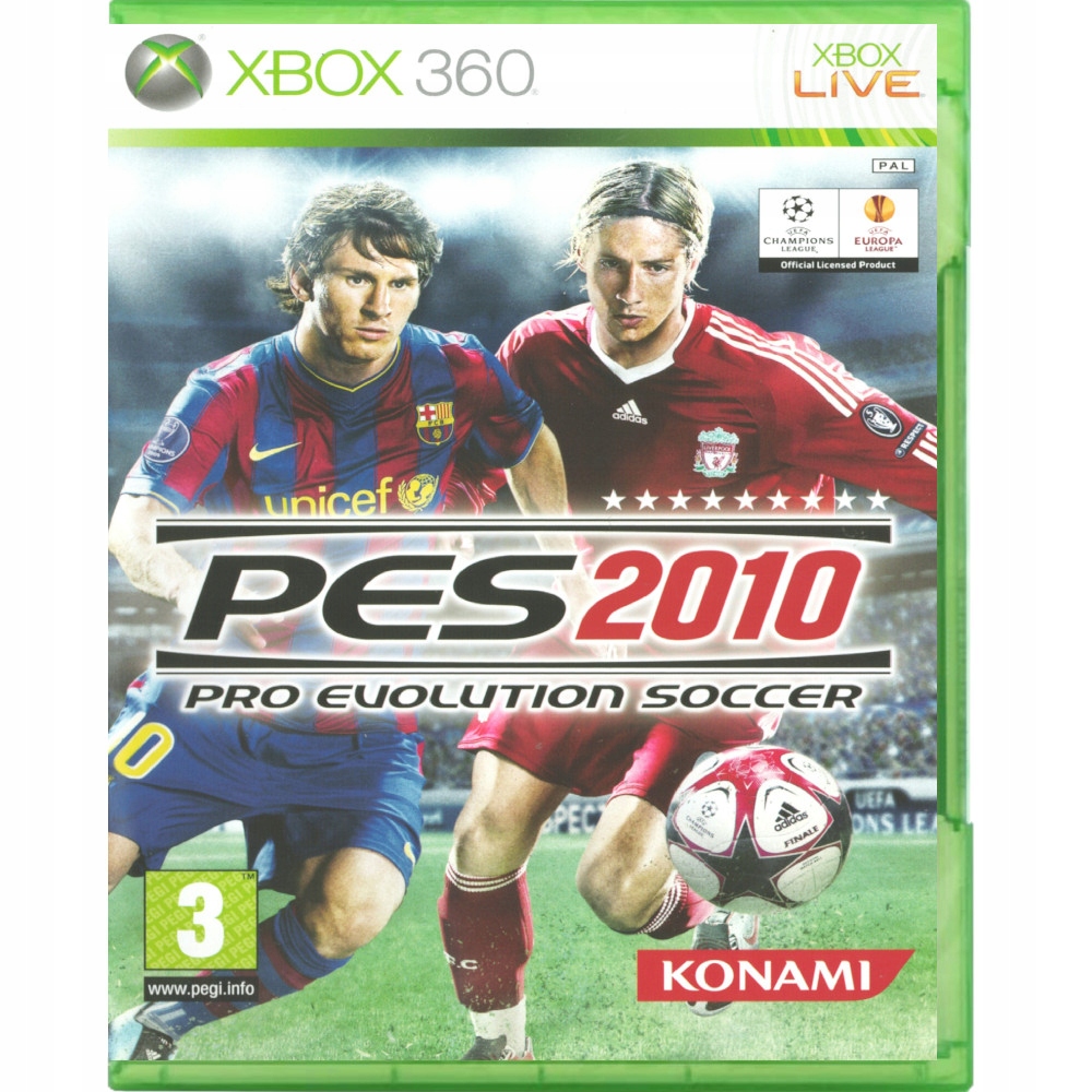 Gra Pro Evolution Soccer 2010 X360