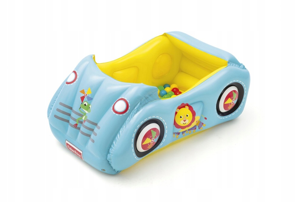 Bestway 93535 FISHER PRICE DMUCHANY SAMOCHÓD WYŚCI