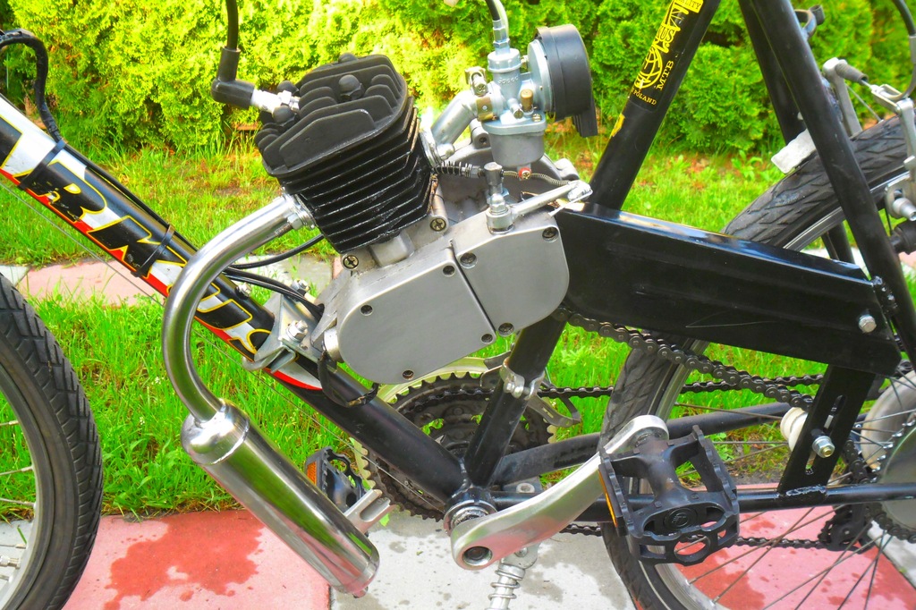 rower z silnikiem spalinowym 8163416755 oficjalne archiwum Allegro