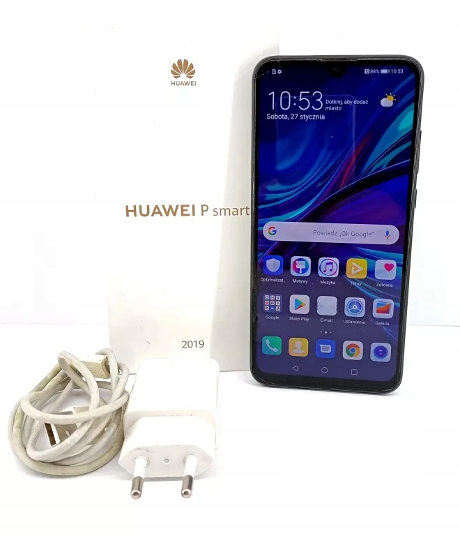 TELEFON HUAWEI P SMART 2019 KOMPLET POTRZ. EKRAN