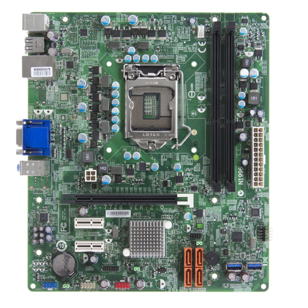 PŁYTA GŁÓWNA MSI MS-7728 Core i3 i5 i7 DDR3 HDMI