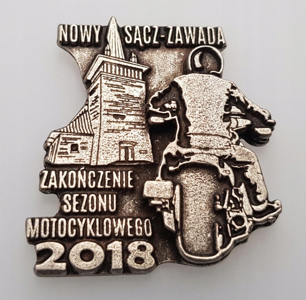 Znaczek, odznaka, blacha zlotowa, motocyklowa -153