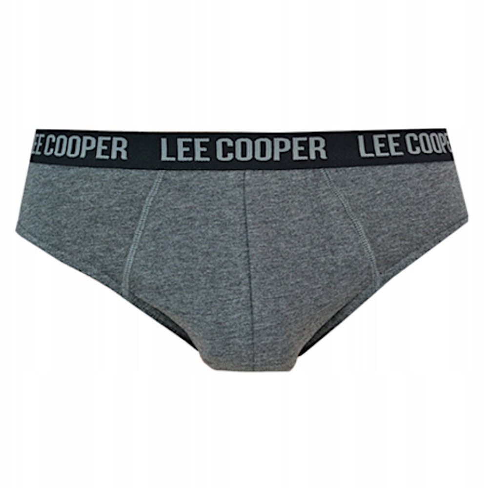 LEE COOPER Slipy Męskie Majtki GRAFITOWE M