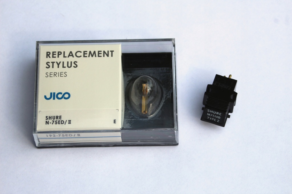Wkładka SHURE M75 Type 2 z nową igłą JICO N75ED