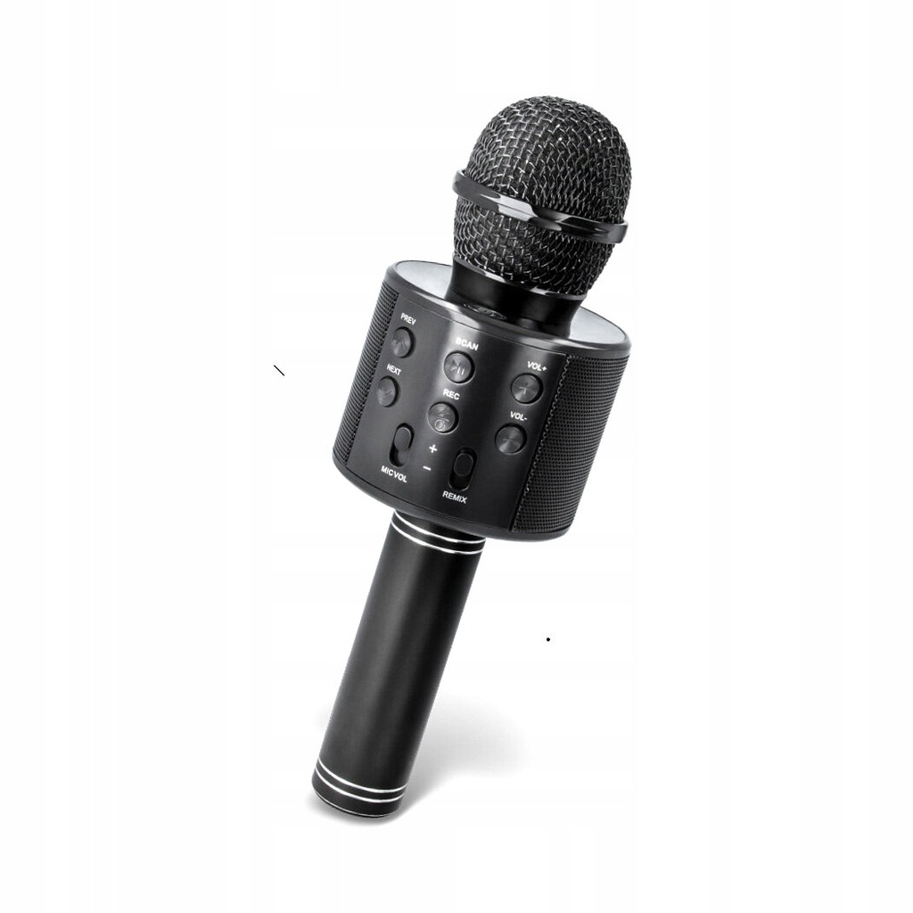 MIKROFON Z GŁOŚNIKIEM BLUETOOTH 3W SETTY BM-100 CZARNY