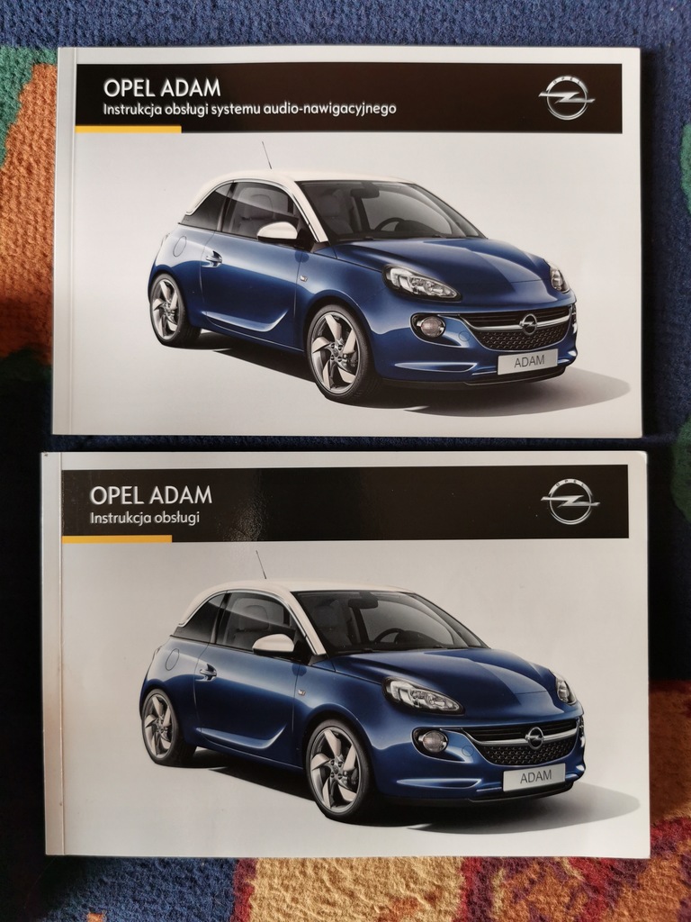 Opel Adam Instrukcja Obslugi Auta I Navi Oficjalne Archiwum Allegro
