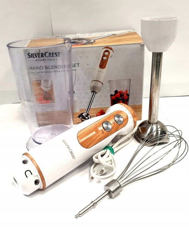SILVERCREST BLENDER RĘCZNY 5-CZĘŚCI 600W