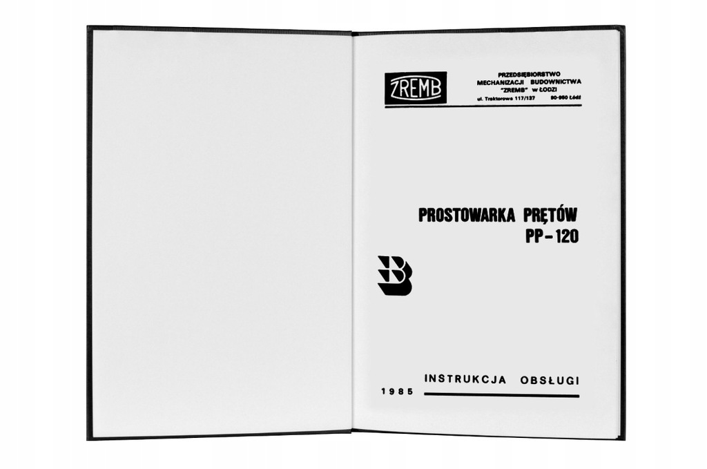 Prostowarka prętów PP-120 Dokumentacja DTR - 9420848277 - oficjalne ...