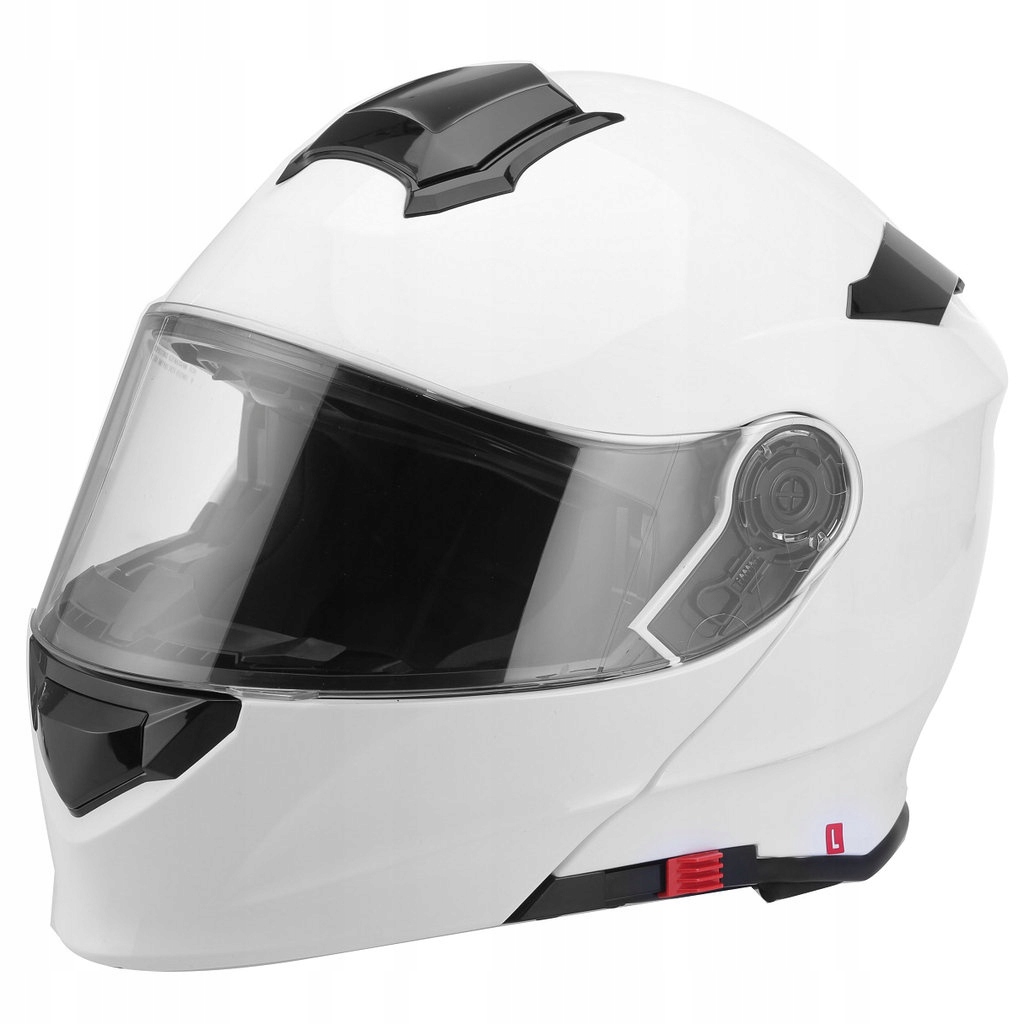 Kask motocyklowy Biały V-271 XL Bluetooth