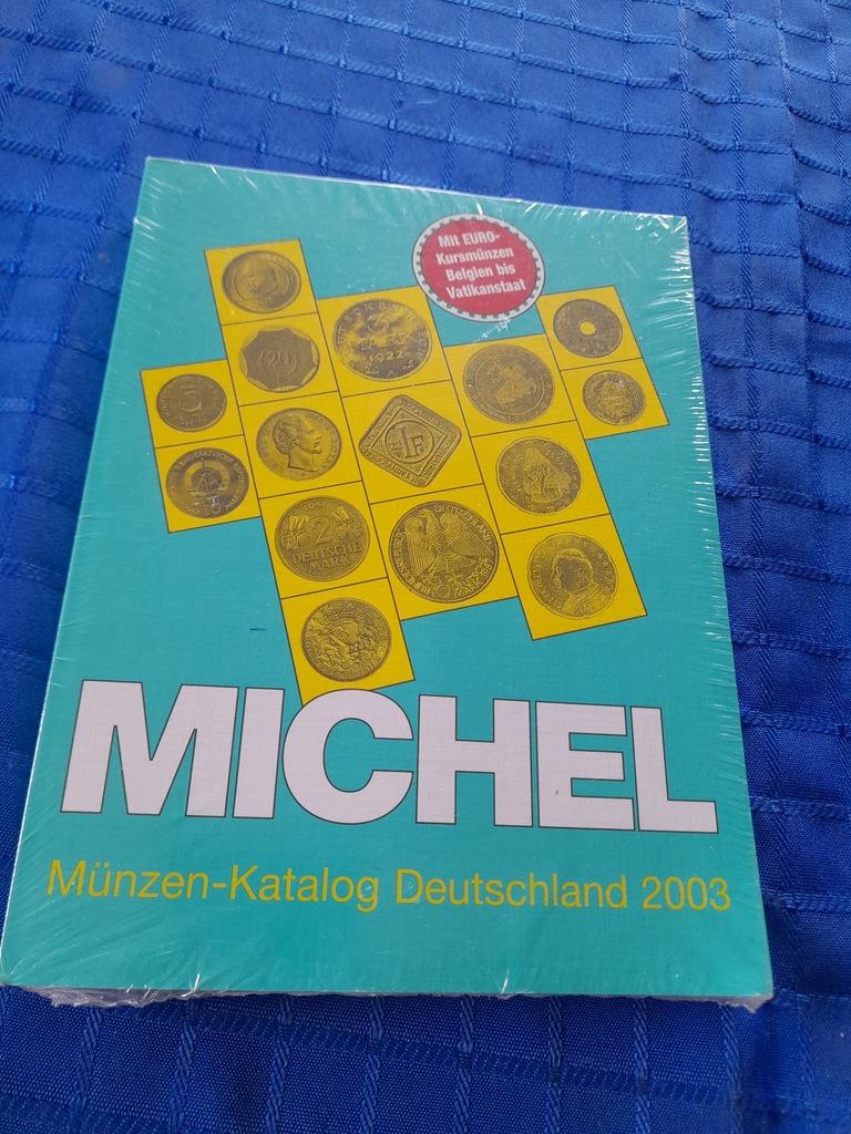 NOWY W FOLII! KATALOG MICHEL PONAD 286 STR Z 2003 ROKU NA MONETY NIEMIEC