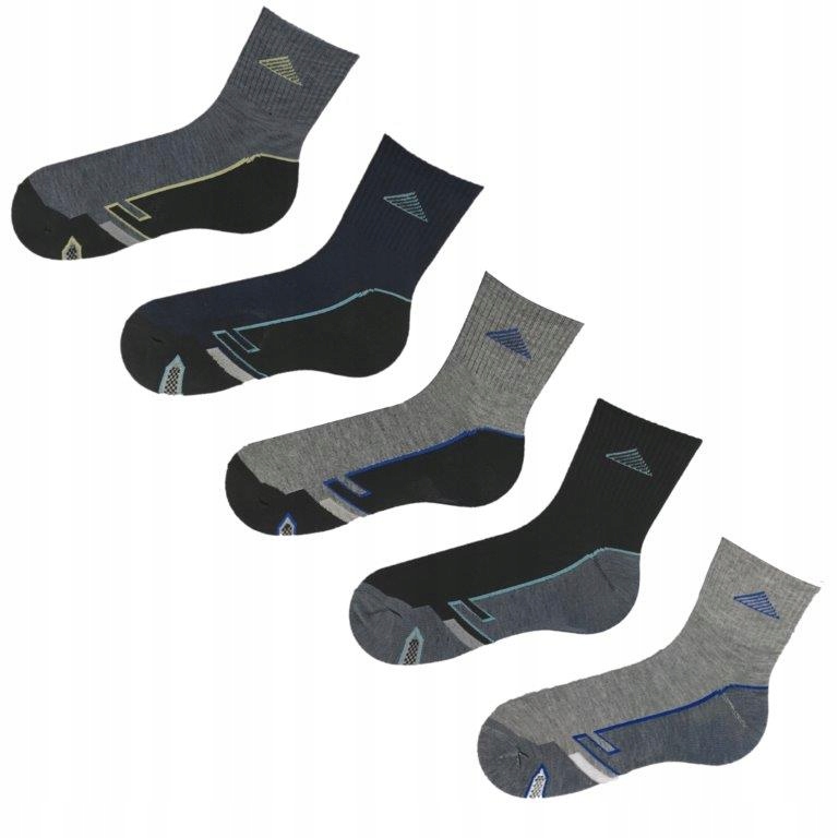 skarpetki męskie sportowe 5 par