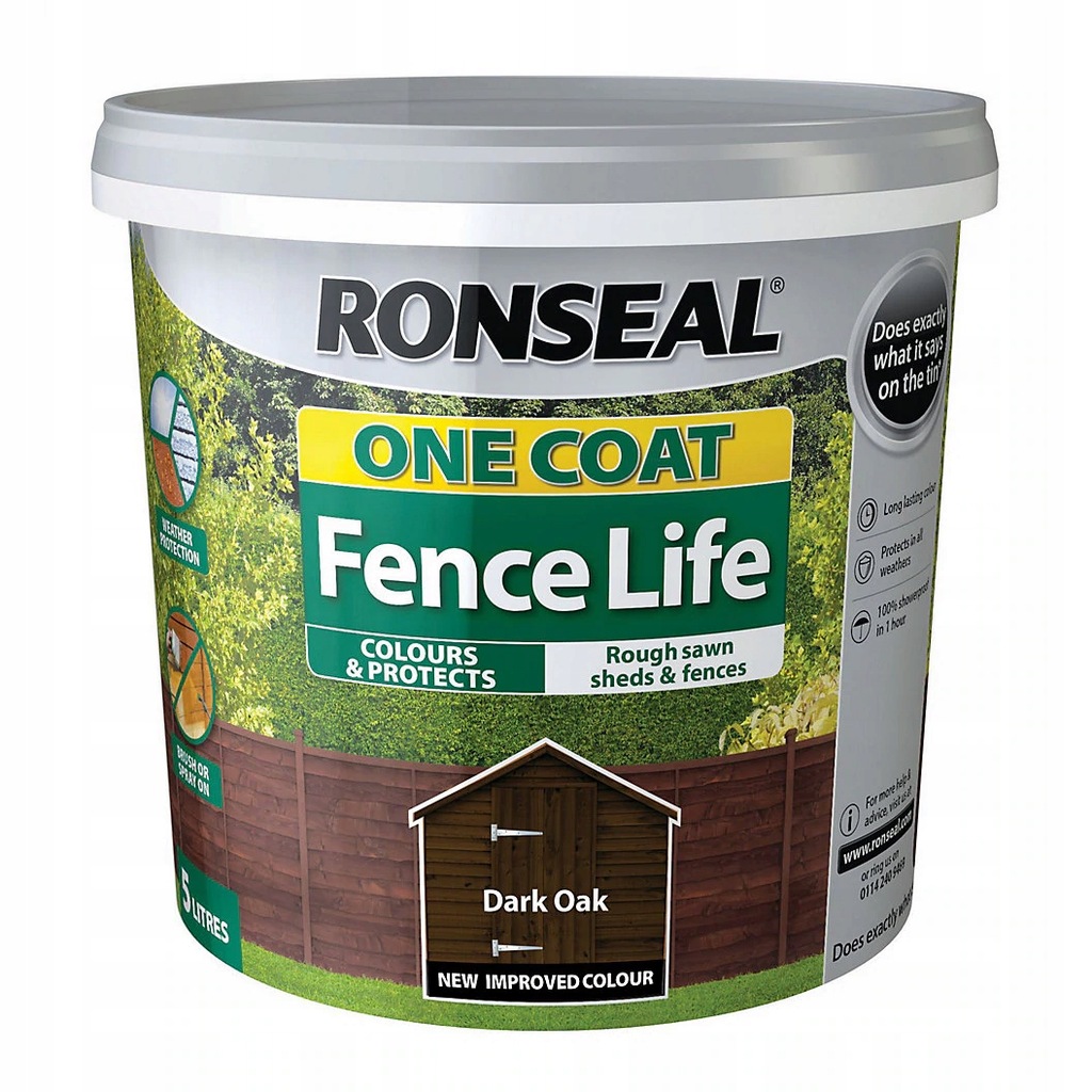 Ronseal Bejca ochronna matt 5L Dark Oak /V