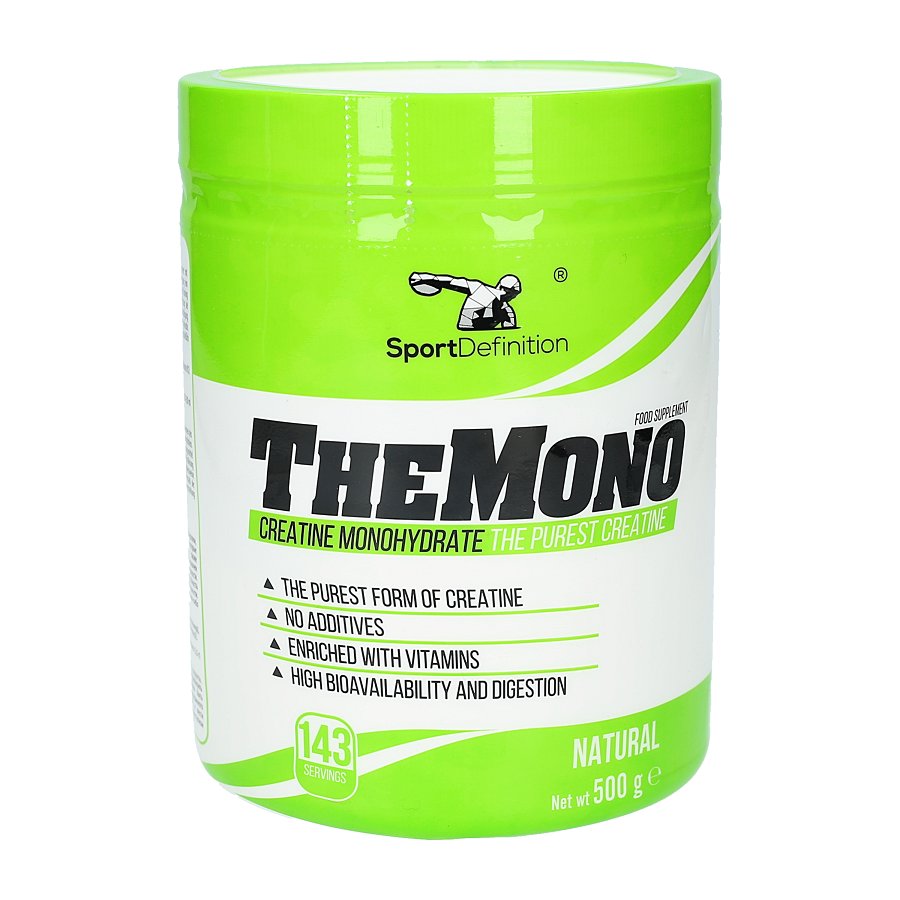 KREATYNA MONOHYDRAT SPORT DEFINITION THEMONO 500G