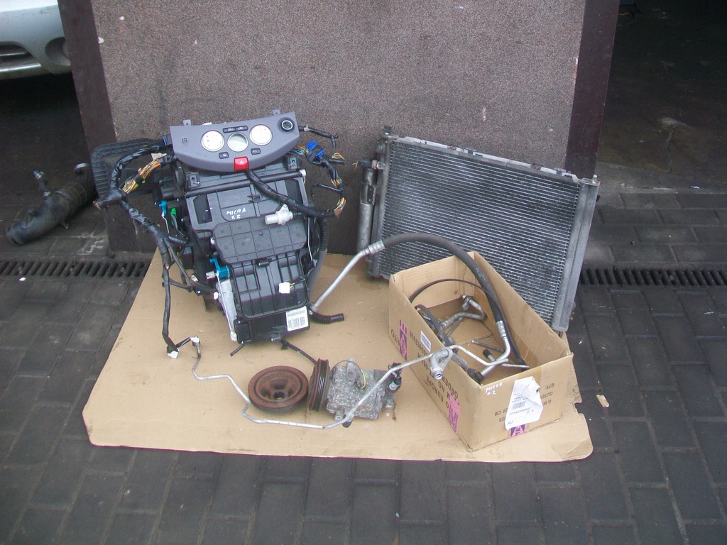 KLIMATYZACJA KOMPLETNA NISSAN MICRA K12 1.2