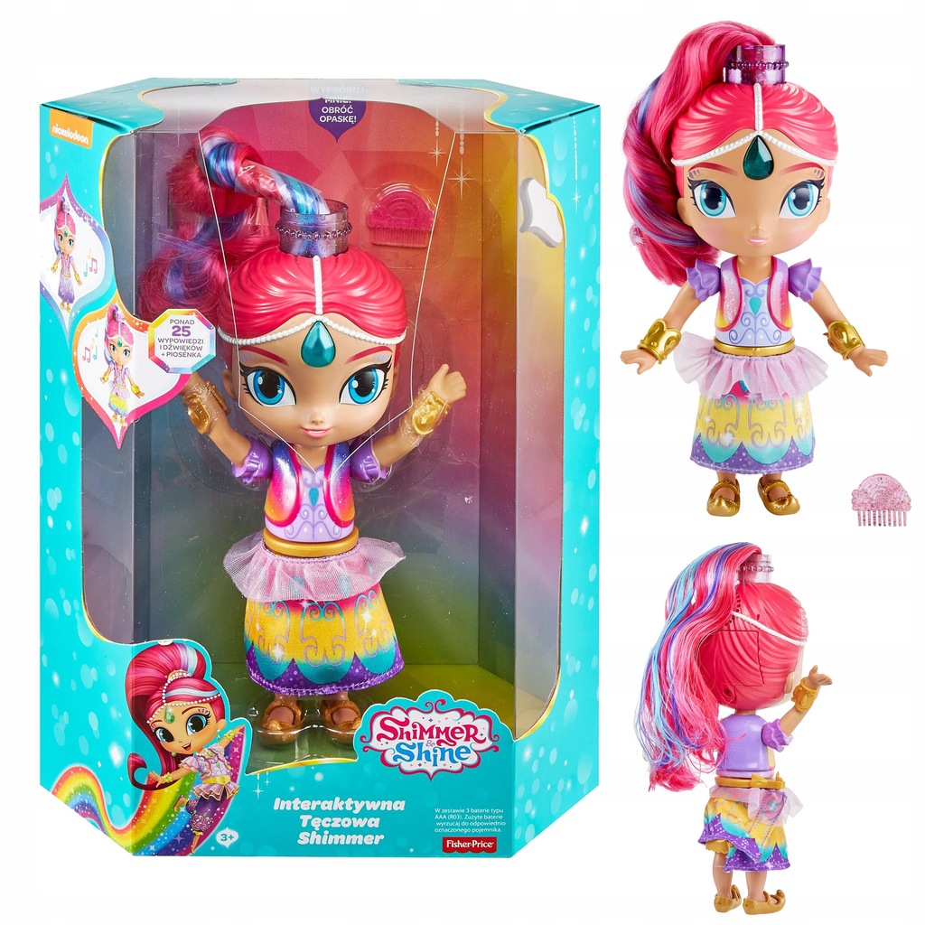 FISHER PRICE SHIMMER I SHINE MÓWIĄCA SHIMMER FVC43