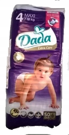 Dada Pieluchy jednorazowe 4 Maxi 7-18kg 50szt.