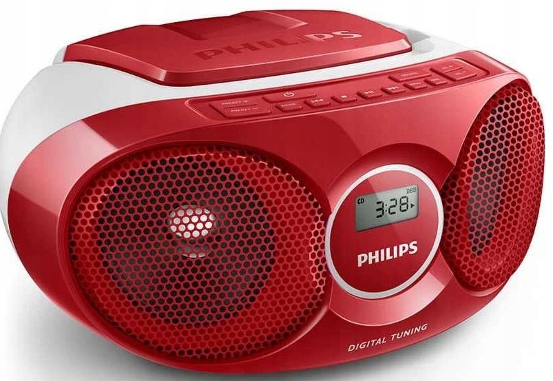 Radioodtwarzacz Philips AZ215R/12 czerwony