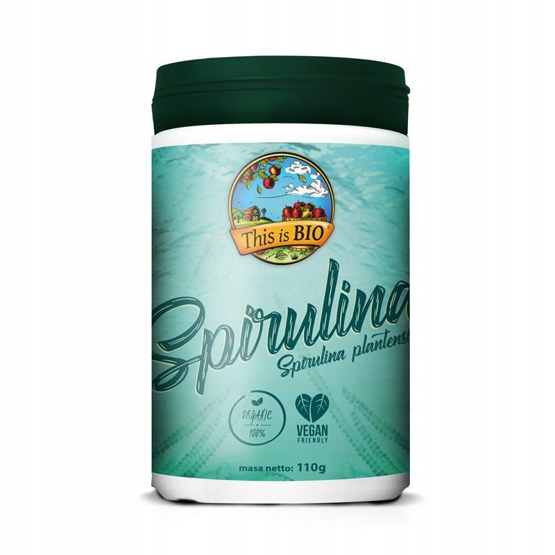 SPIRULINA 100% ORGANIC - 110g - This is BIO