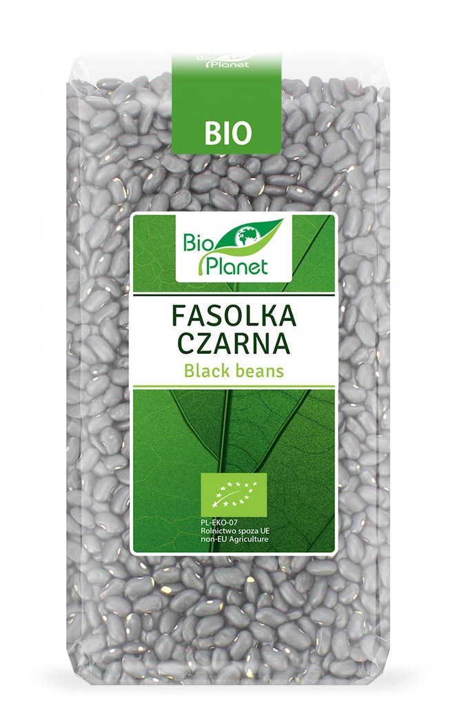 FASOLKA CZARNA BIO 500 g - BIO PLANET