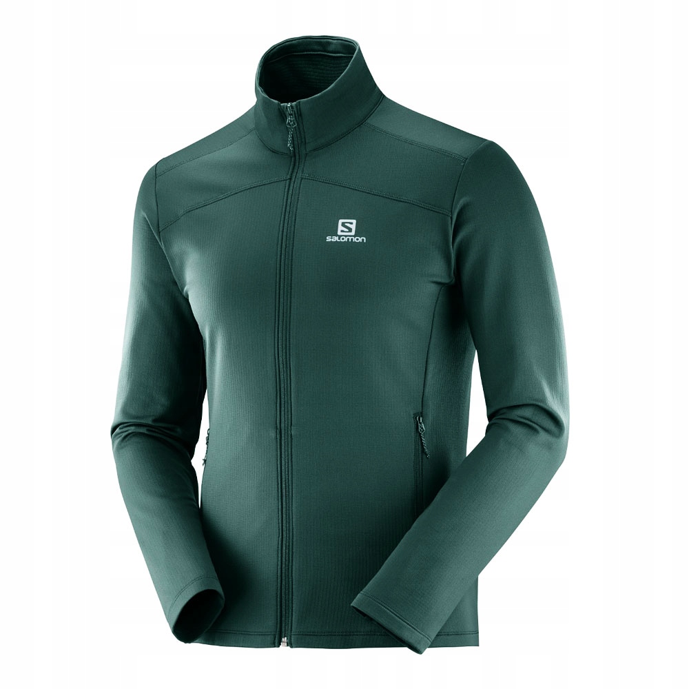 BLUZA NARCIARSKA SALOMON DISCOVERY FZ GREEN S