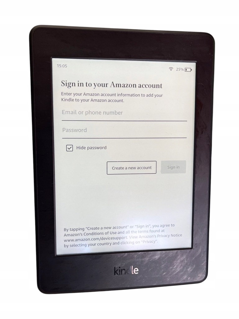 Czytnik Amazon Kindle Paperwhite 5 4 GB 6 " czarny