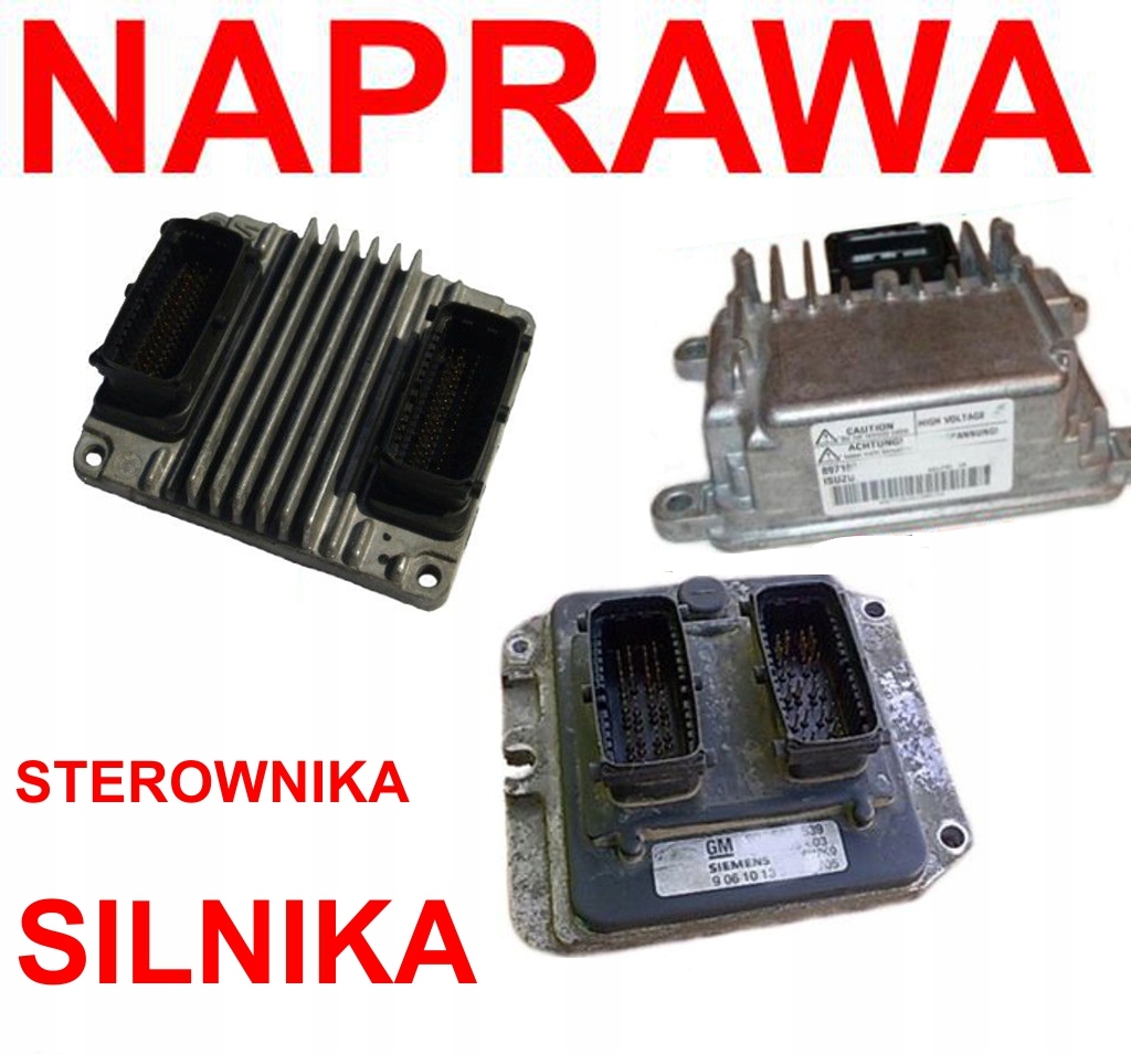 NAPRAWA sterownika silnika OPEL VECTRA ASTRA ISUZU