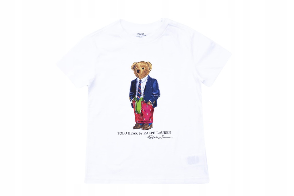POLO Ralph Kids T-shirt Koszulka Logo rozm. 8 lat